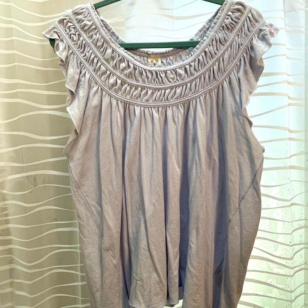 We The Free Free People smocked top